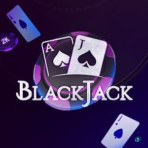 Blackjack game screenshot